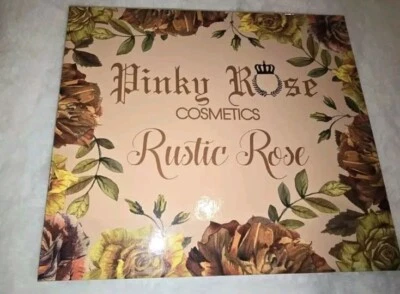 Paleta de sombras de ojos Pinky Rose Cosmetics rosa rústica envío rápido nueva en caja Foto 1 de 4