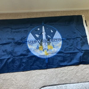 Nueva bandera cohete Glenn Blue Origin 3’x5’ súper rara Amazon - Imagen 1 de 7