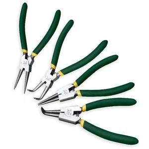 4-tlg Sprengringzangen Set Sprengring Zange Sprengringzange Seegeringzangen DE - Bild 1 von 7