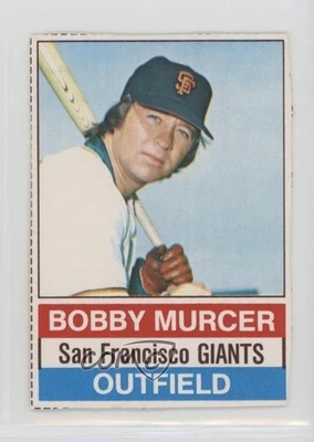 1976 Hostess All-Star Team Bobby Murcer (Black Back) #123 - Image 1 of 2