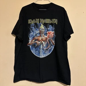 Camisa Iron Maiden 7th Son Negra S. Pagan Altar Judas Priest Exodus Navaja Talla XL - Imagen 1 de 5