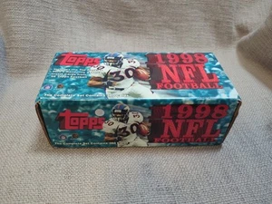 Juego completo de fútbol americano Topps 1998 1-360 en caja EX+ Peyton Manning RC - Imagen 1 de 3