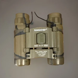 TASCO 8X21 FULLY COATED OPTICS 367 FT/1000 YDS #165BCR CAMO Mossy oak binoculars - Picture 1 of 4