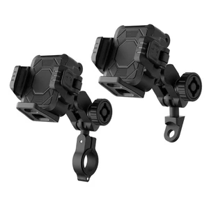 Shock Absorbing Motorcycle Bicycles Phone Holder Bike Mobile Support Handlebar - Photo 1 sur 10