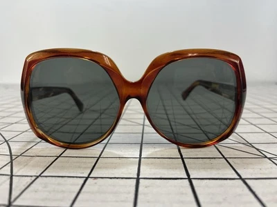Vtg 50s 60s 70s Oversized Big Tortoise Grandma Hollywood Actres Italy Sunglasses - Image 1 of 4