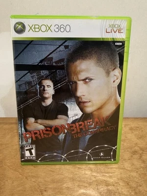 Prison Break: The Conspiracy (Microsoft Xbox 360, 2010) Complete w/ Manual RARE - Image 1 of 4