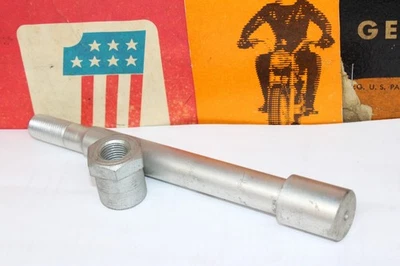 Eje de rueda delantera Harley K-Model KH y XLCH Sportster + tuerca 43871-52 y 43886-52 Foto 1 de 4