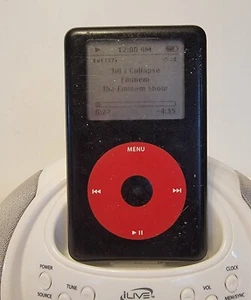 Apple iPod U2 Special Edition 20GB A1059 M9787LL Black Red Player w 1371 songs - Picture 1 of 4