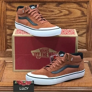 Vans Style 112 Mid Pro Sequoia Black Shoes - Picture 1 of 8