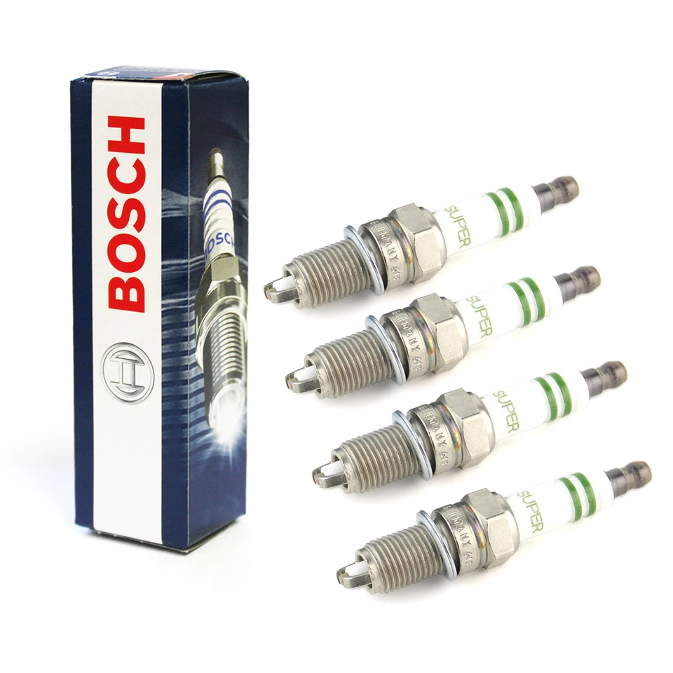 4x Vauxhall Astra MK4 1.8 16V Genuine Bosch Super Spark Plugs - Image 1 of 1