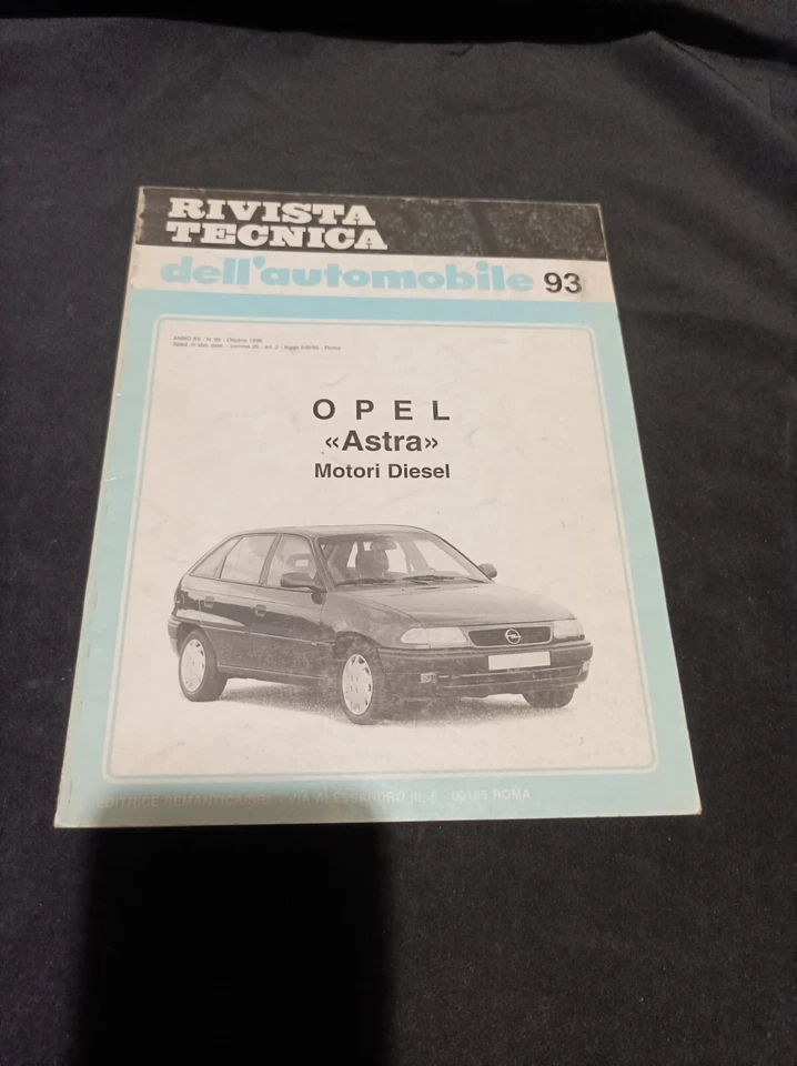 Rivista Tecnica dell'Automobile Opel Astra Motori Diesel - Immagine 1 di 1