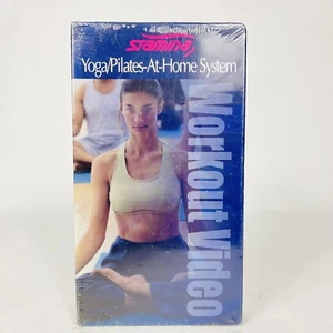 Vintage Stamina Yoga Pilates At Home System VHS Workout New Sealed - Picture 1 of 6