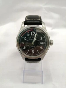 HAMILTON KHAKI H705950 Date Black Silver Automatic Men - Bild 1 von 16