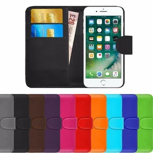 PU Leather WALLET Case Cover with Card Slots&clip for Apple iPhone 4/4S UK SELL - Picture 1 of 3