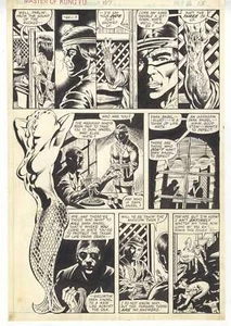 Master of Kung Fu #107 pg 15 Original Comic Art by Gene Day - Mermaid - Picture 1 of 1