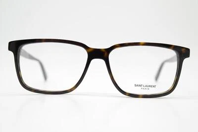 Lunettes Saint Laurent SL 458 Marron Blanc Ovale Monture De Lunettes Neuve - Photo 1/4