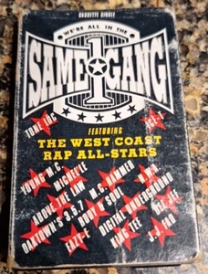 N.W.A. Eazy-E Ice-T Tone Loc We’re All In The Same Gang Collaboration Cassette - Picture 1 of 4