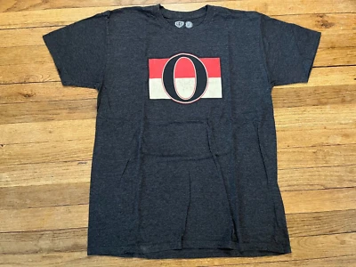 ANTIGUO HOCKEY GRIS OTTAWA SENATORS HOCKEY CLUB CLÁSICO RETRO RARO GRANDE L NHL Foto 1 de 4