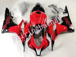 Fit for 2007 2008 CBR600RR REPSOL Red Black ABS Injection Bodywork Fairing Kit - Foto 1 di 3
