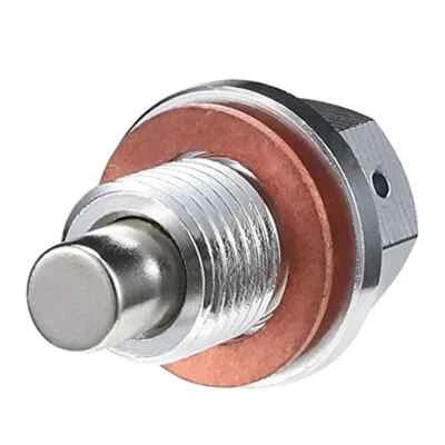 Car Aluminum Alloy Engine Magnetic Oil Drain Plug Screw Nut Bolt Sumps M14x1.5mm - image 1 of 4