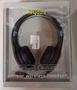 Heyday Cuffie On-Ear Wireless Bluetooth 5.0 con Microfono Staccabile #3058 - Foto 1 di 3