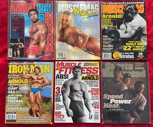 bodybuilding/Arnold magazines lot# 1 Cheap - Picture 1 of 8