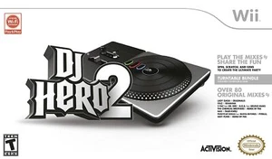 DJ Hero 2 (Paquete de tocadiscos) (Wii, 2010) Incluye el juego (NUEVO) - Imagen 1 de 1