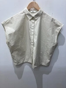 UNIQLO : C Cropped Shirt Sleeveless Natural 2025 S/S - Picture 1 of 4