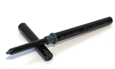 MARY KAY EYELINER PENCIL W/BUILT-IN SHARPENER~STEELY~082255~NIB~DISCONTINUED! - Image 1 of 3