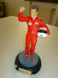 MICHAEL SCHUMACHER ferrari STATUETTA 1/9 RARE TOYS - Imagen 1 de 6