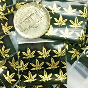 BaggiesSince 1987 - 1010 MINI BOLSAS DISEÑO SELLO CREMALLERA 100 PIEZAS HOJA DE MALEZAS, 👀Detalles🔽 - Imagen 1 de 12