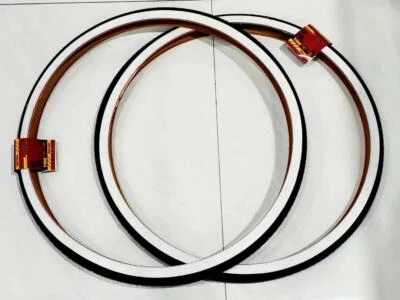 700 X38 TIRES (40-622) 29" TWO HIGH QUALITY BLACK WHITE WALL STREET TIRES