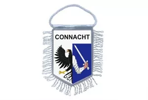 Mini Banner Flagge Wimpel Fenster Spiegel Autos Banner Irland Irish Connacht - Bild 1 von 1