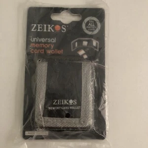 Zeikos Universal Memory Card Wallet New in Package MIP Fits all memory cards - Picture 1 of 2