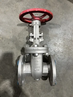 New-No Box Warren 1156 CF8M 316 Flanged Gate Valve; SS; Size: 2 1/2"; Class: 150 - Image 1 of 3