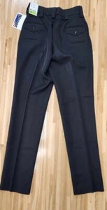 New: Blauer Class Act 8656P7W-5 Womens NYPD Pants - Black 7 Pocket Pants - Picture 1 of 5