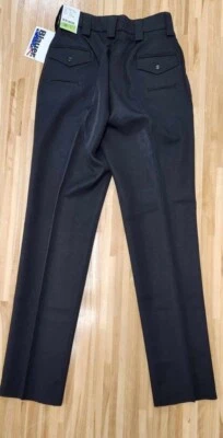 New: Blauer Class Act 8656P7W-5 Womens NYPD Pants - Black 7 Pocket Pants - Image 1 of 4