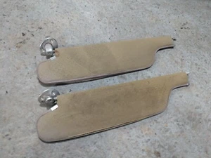 Chevy Chevelle SS Impala Caprice Sun Visors White 68 69 70 - Picture 1 of 4