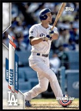 2020 Topps Opening Day Base #108 Corey Seager - Los Angeles Dodgers