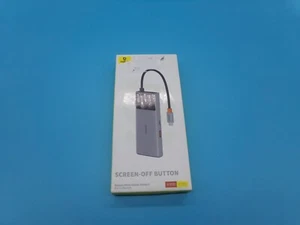 Baseus 6-in-1 USB C HUB 4K HDMI RJ45 SD Kartenleser PD 100W USB Typ C Adapter - Bild 1 von 3