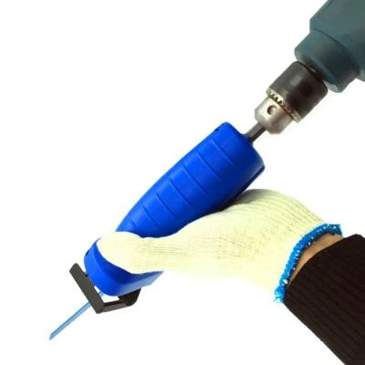 KATSU 105455 Reciprocating Saw Drill Attachment with 3 Blades…