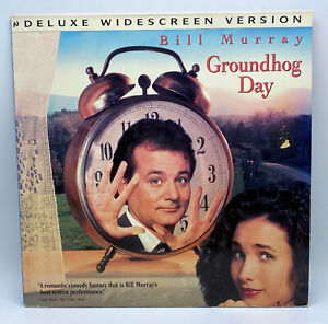Groundhog Day Laserdisc 52296 Bill Murray Andie McDowell Harold Ramos Widescreen