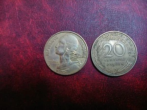 20 Cents Coin France, Choose Your Year. - Picture 1 of 14
