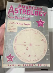 American Astrology Magazine Your Daily Guide März 1939 Vintage Astrology - Bild 1 von 15