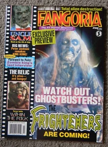 FANGORIA : ISSUE 154 : HORROR : UNCLE SAM/RELIC/FULCI/KING KONG : 1996 : VG - Picture 1 of 6