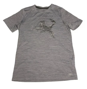 DSG Boys Silver Active Soccer T-Shirt Youth Medium - Picture 1 of 3