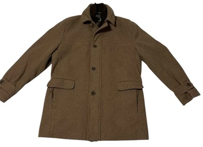 Chaqueta Johntson & Murphy Para Hombre Lana Mediana Marrón Tostado De Colección Foto 1 de 4