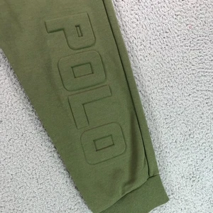 Polo Ralph Lauren Hose Herren Medium Army Grün Jogger Sweatpants Kordelzug Pony - Bild 1 von 14