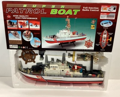 Radio Controlled Super Patrol Boat “ 328 Endless Power”. - Image 1 of 4