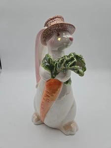 Department 56 Frühling Osterhase Hase Keramik Getränkekrug Vase 11 cm - Bild 1 von 7